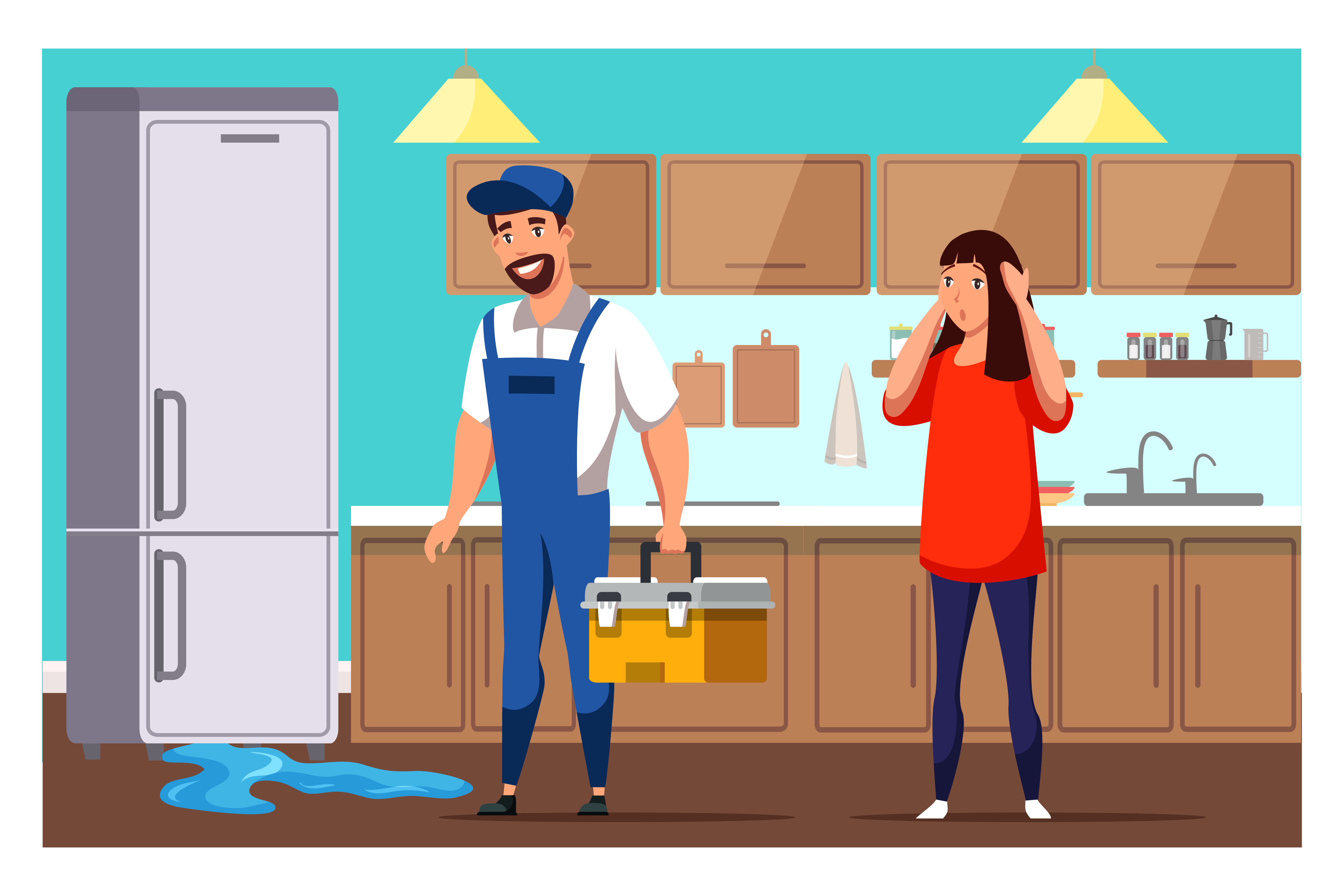 Refrigerator repair